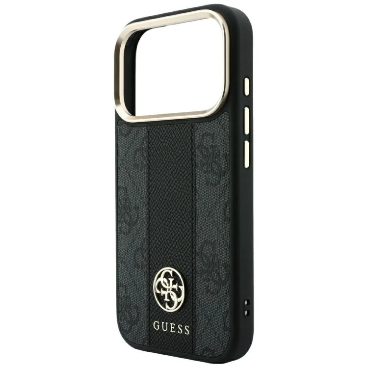 Etui Guess 4G with Stripe Round and Classic Logos MagSafe do Apple iPhone 18 Pro Max / 17 Pro Max cz