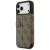 Etui Guess Book 4G Metal Logo do Apple iPhone 18 Pro Max / 17 Pro Max brązowy