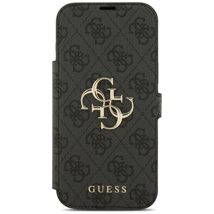 Etui Guess Book 4G Metal Logo do Apple iPhone 18 Pro Max / 17 Pro Max czarny