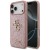 Etui Guess Fixed Glitter Big 4G do Apple iPhone 18 Pro Max / 17 Pro Max różowy