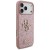 Etui Guess Fixed Glitter Big 4G do Apple iPhone 18 Pro Max / 17 Pro Max różowy