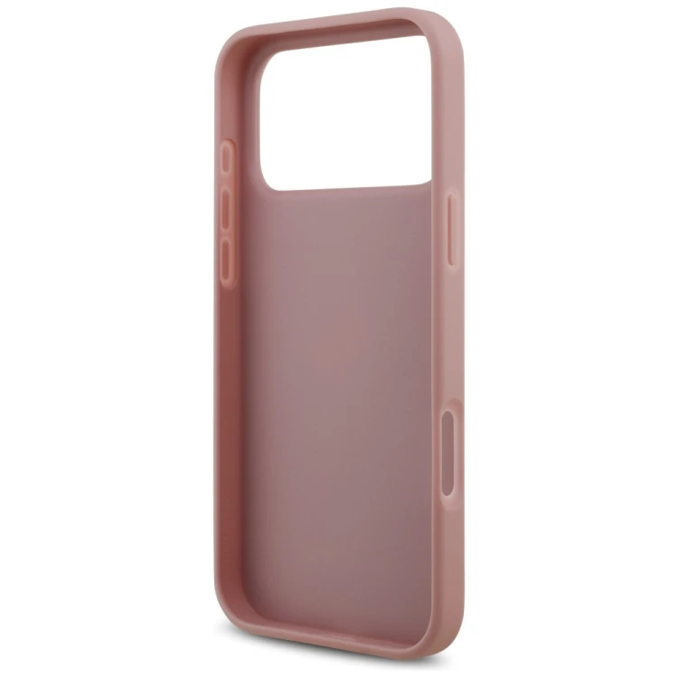 Etui Guess Fixed Glitter Big 4G do Apple iPhone 18 Pro Max / 17 Pro Max różowy
