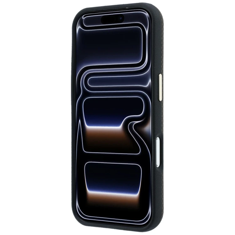 Etui Guess Kevlar Triangle Logo MagSafe do Apple iPhone 18 Pro Max / 17 Pro Max brązowy