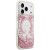 Etui Guess Resin Bottom Glitter MagSafe do Apple iPhone 18 Pro Max / 17 Pro Max różowy
