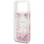 Etui Guess Resin Bottom Glitter MagSafe do Apple iPhone 18 Pro Max / 17 Pro Max różowy