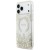 Etui Guess Resin Bottom Glitter MagSafe do Apple iPhone 18 Pro Max / 17 Pro Max złoty