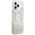 Etui Guess Resin Bottom Glitter MagSafe do Apple iPhone 18 Pro Max / 17 Pro Max złoty