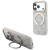 Etui Guess Ring Stand 360 4G Classic Logo MagSafe do Apple iPhone 18 Pro Max / 17 Pro Max różowy