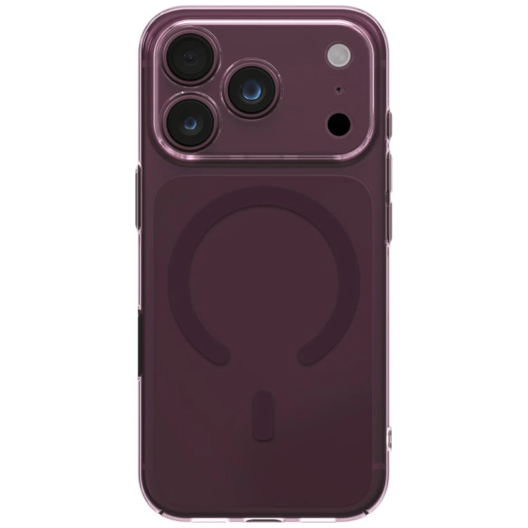 Etui UNIQ Airsuit do Apple iPhone 18 Pro / 17 Pro Magclick Charging burgundowy