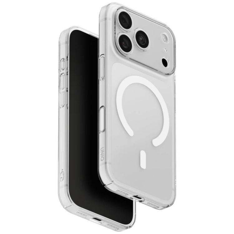 Etui UNIQ Hybrid do Apple iPhone 18 Pro / 17 Pro Maglick Charging Airsuit przezroczysty