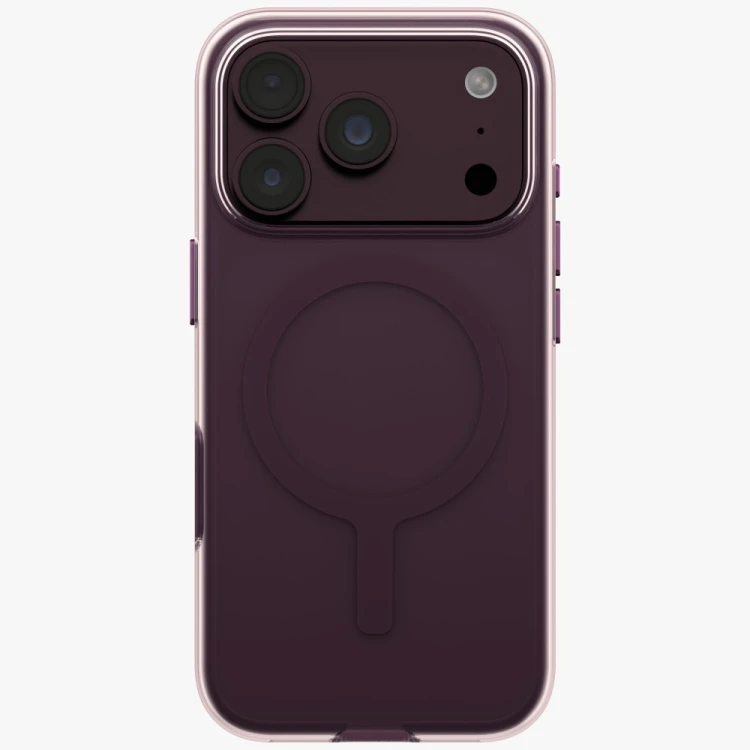 Etui UNIQ Clario do Apple iPhone 18 Pro / 17 Pro Magclick Charging eco fioletowy