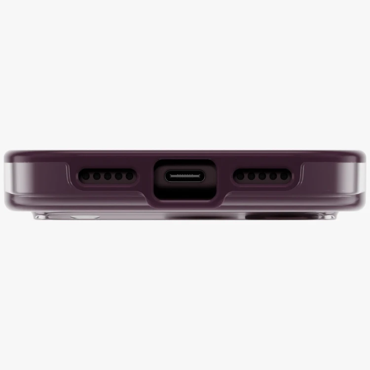 Etui UNIQ Clario do Apple iPhone 18 Pro / 17 Pro Magclick Charging eco fioletowy