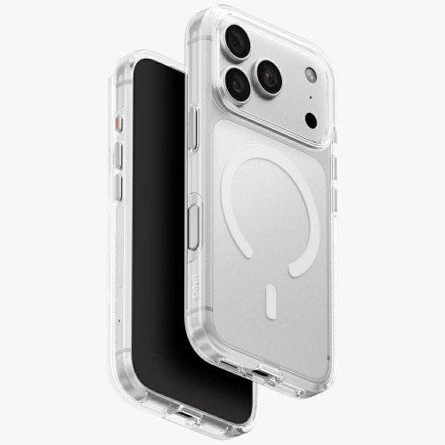 Etui UNIQ Clario do Apple iPhone 18 Pro / 17 Pro Magclick Charging przezroczysty