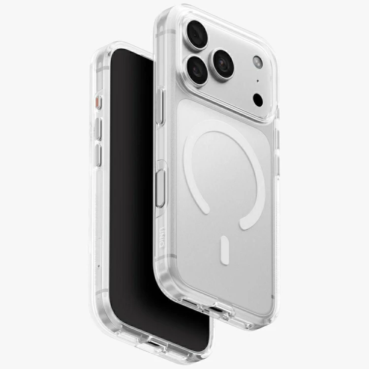 Etui UNIQ Clario do Apple iPhone 18 Pro / 17 Pro Magclick Charging przezroczysty