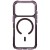 Etui UNIQ Combat do Apple iPhone 18 Pro / 17 Pro Magclick Charging burgundowy