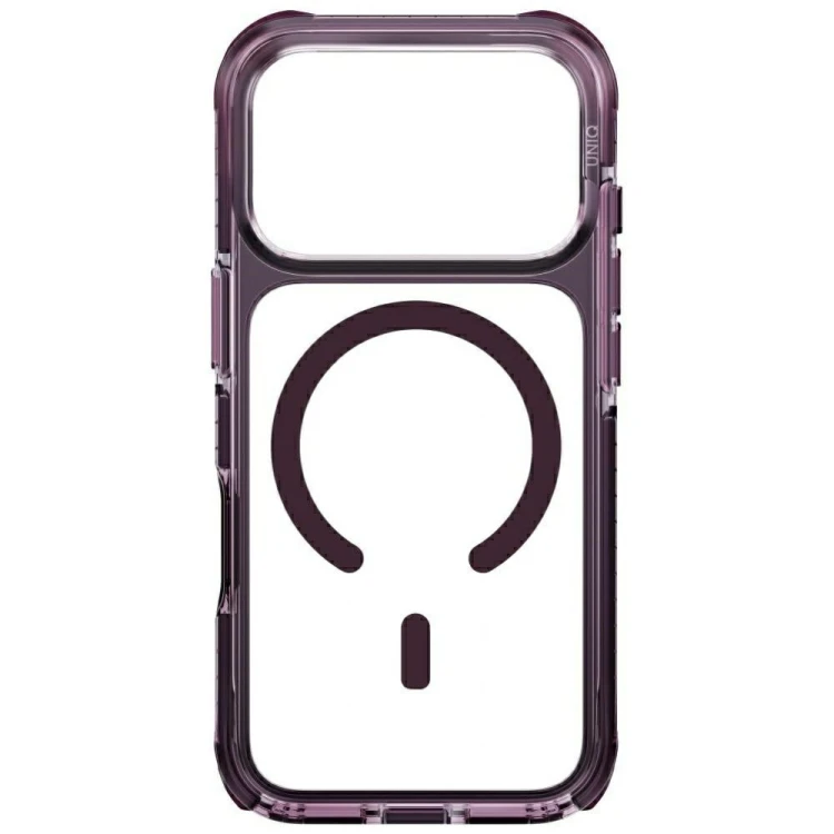 Etui UNIQ Combat do Apple iPhone 18 Pro / 17 Pro Magclick Charging burgundowy