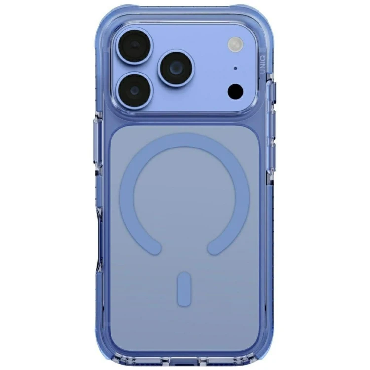 Etui UNIQ Combat do Apple iPhone 18 Pro / 17 Pro Magclick Charging niebieski