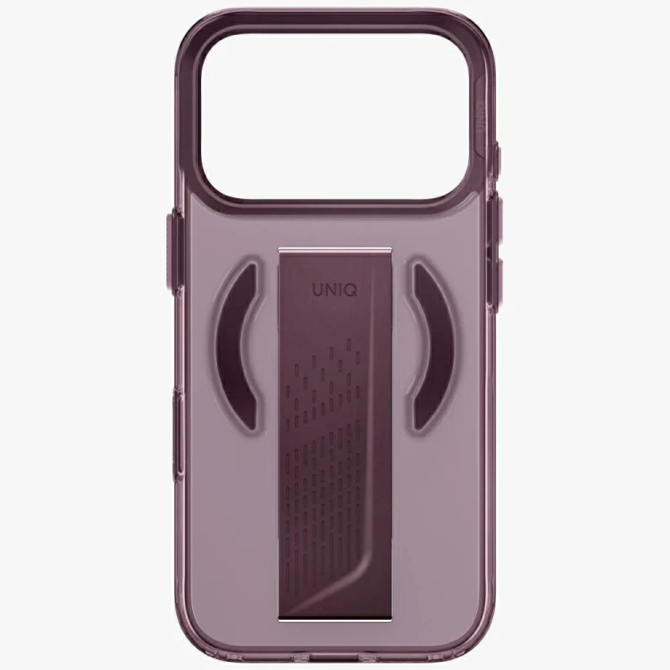 Etui UNIQ Heldro Air do Apple iPhone 18 Pro / 17 Pro Magclick Charging burgundowy