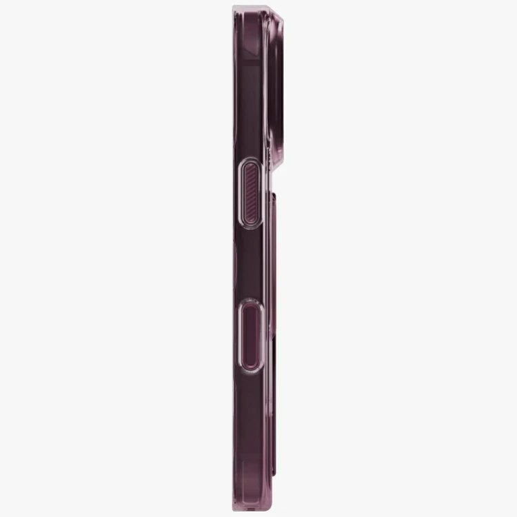 Etui UNIQ Heldro Air do Apple iPhone 18 Pro / 17 Pro Magclick Charging burgundowy