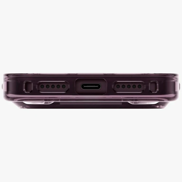 Etui UNIQ Heldro Air do Apple iPhone 18 Pro / 17 Pro Magclick Charging burgundowy