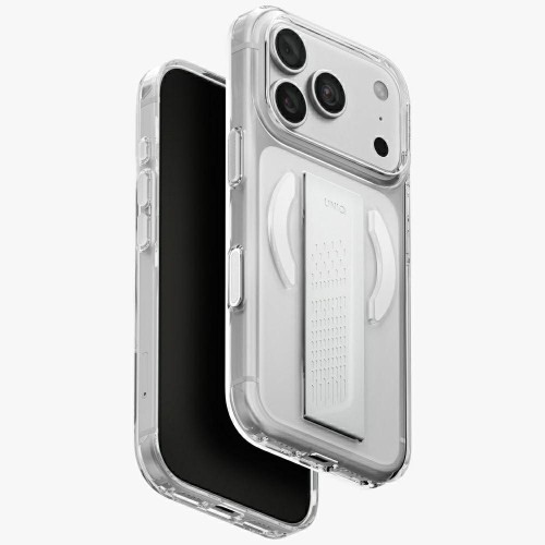 Etui UNIQ Heldro Air do Apple iPhone 18 Pro / 17 Pro Magclick Charging przezroczysty