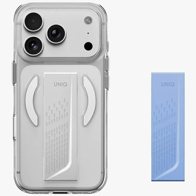 Etui UNIQ Heldro Air do Apple iPhone 18 Pro / 17 Pro Magclick Charging przezroczysty