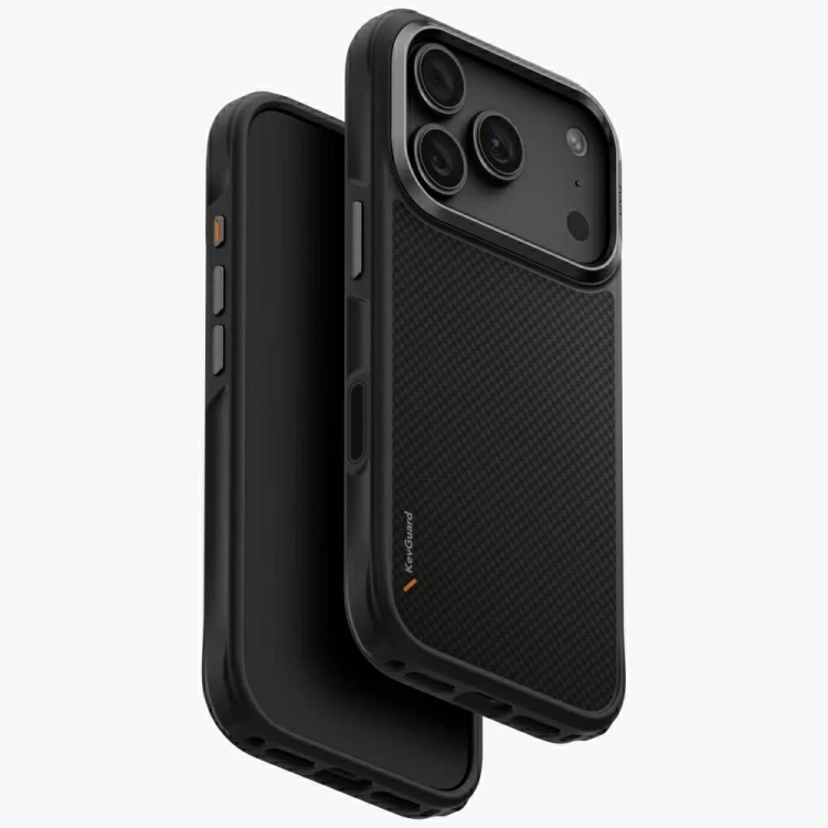 Etui UNIQ Keva do Apple iPhone 18 Pro / 17 Pro Magclick Charging czarny