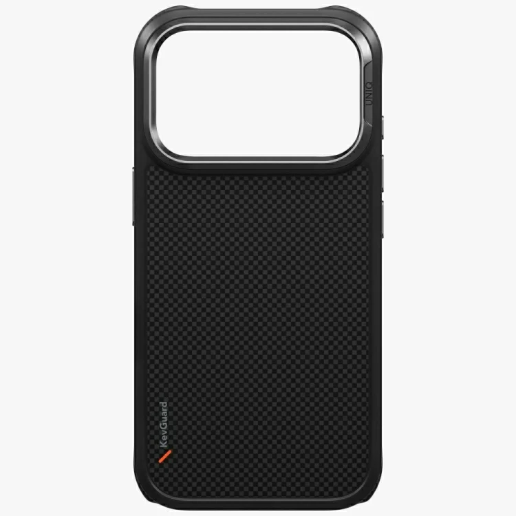 Etui UNIQ Keva do Apple iPhone 18 Pro / 17 Pro Magclick Charging czarny
