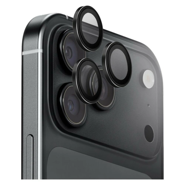Szkło na obiektyw aparatu UNIQ Optix Aluguard (DX2) Camera Lens Protector do Apple iPhone 18 Pro / i
