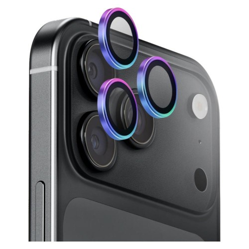 Szkło na obiektyw aparatu UNIQ Optix Aluguard (DX2) Camera Lens Protector do Apple iPhone 18 Pro / i
