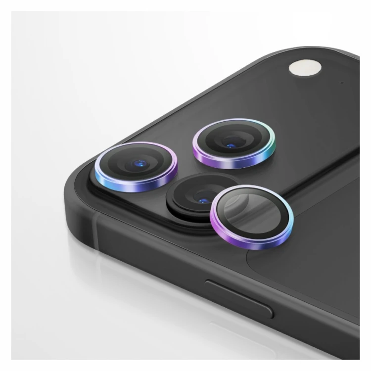 Szkło na obiektyw aparatu UNIQ Optix Aluguard (DX2) Camera Lens Protector do Apple iPhone 18 Pro / i