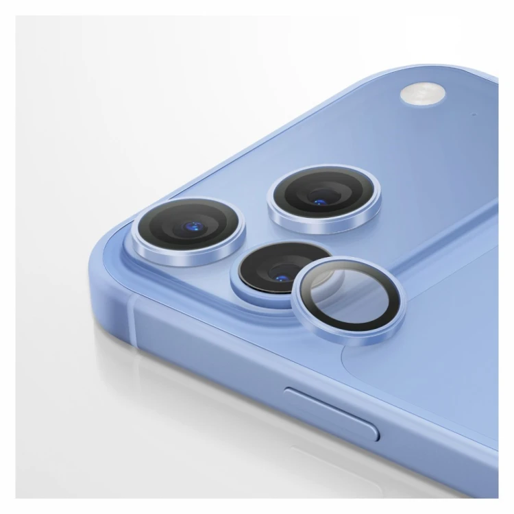 Szkło na obiektyw aparatu UNIQ Optix Aluguard (DX2) Camera Lens Protector do Apple iPhone 18 Pro / i
