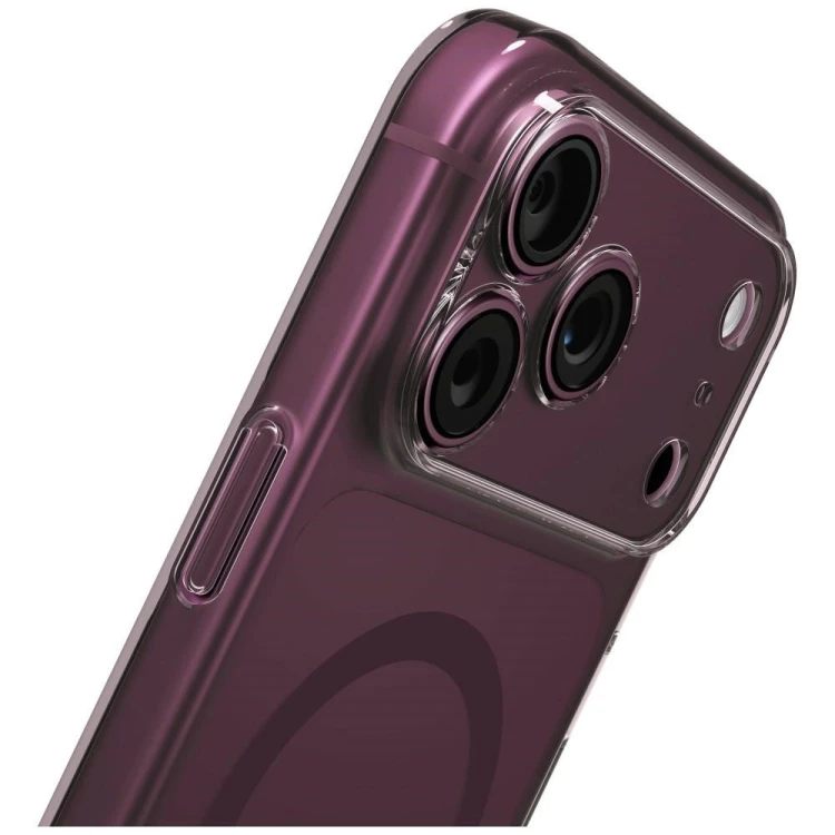 Etui UNIQ Airsuit do Apple iPhone 18 Pro Max / 17 Pro Max Magclick Charging burgundowy