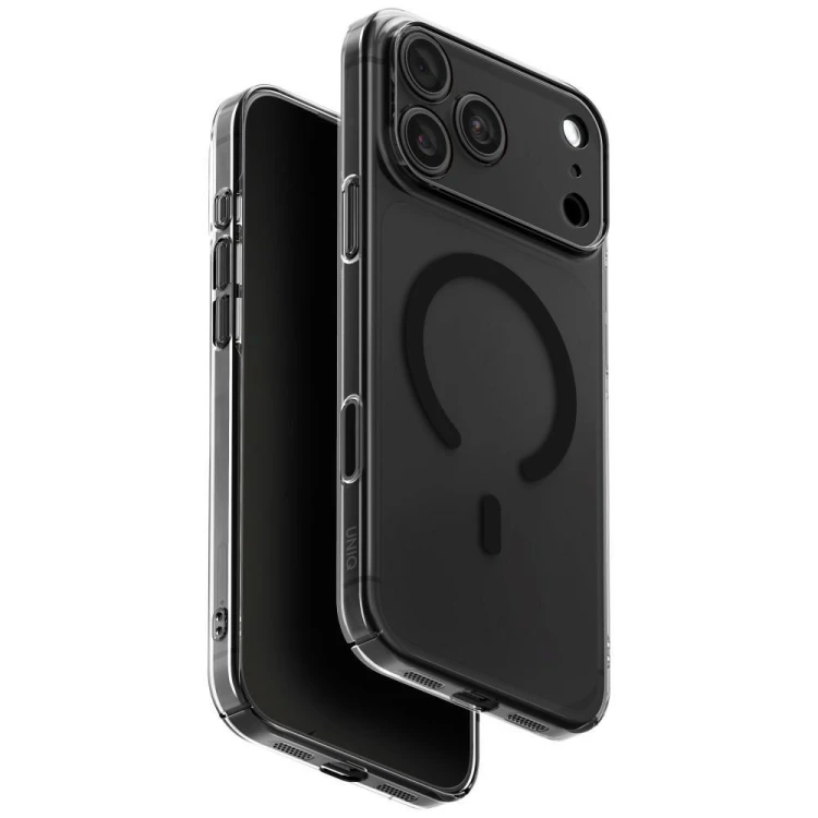 Etui UNIQ Airsuit do Apple iPhone 18 Pro Max / 17 Pro Max Magclick Charging czarny