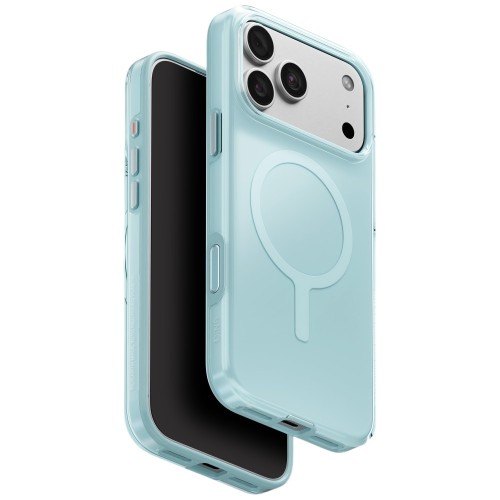 Etui UNIQ Clario do Apple iPhone 18 Pro Max / 17 Pro Max Magclick Charging eco miętowy