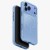 Etui UNIQ Clario do Apple iPhone 18 Pro Max / 17 Pro Max Magclick Charging niebieski