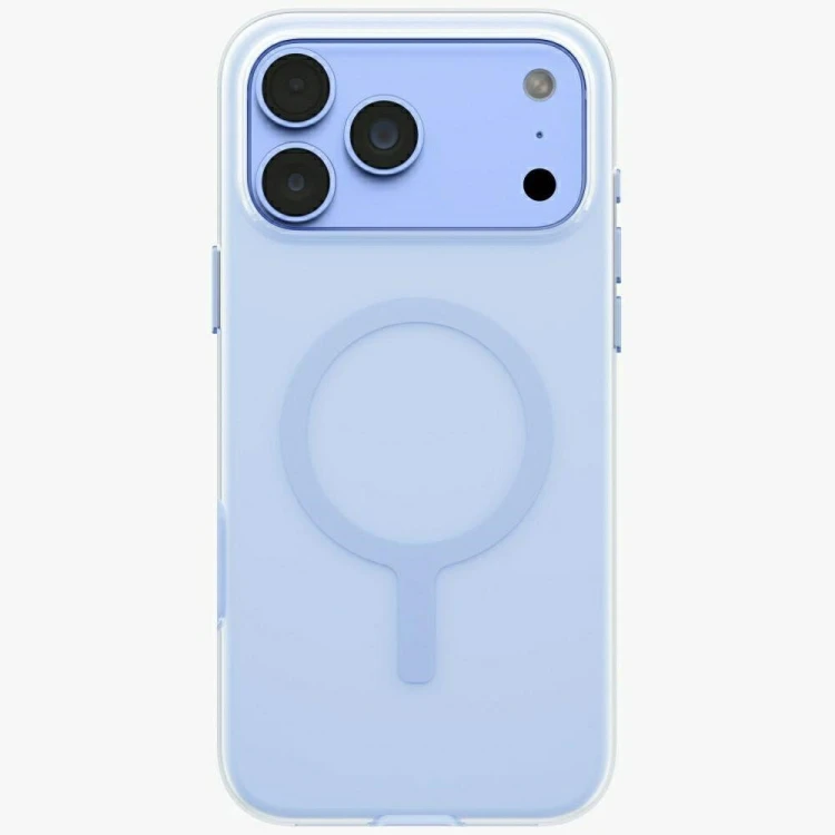 Etui UNIQ Clario do Apple iPhone 18 Pro Max / 17 Pro Max Magclick Charging niebieski