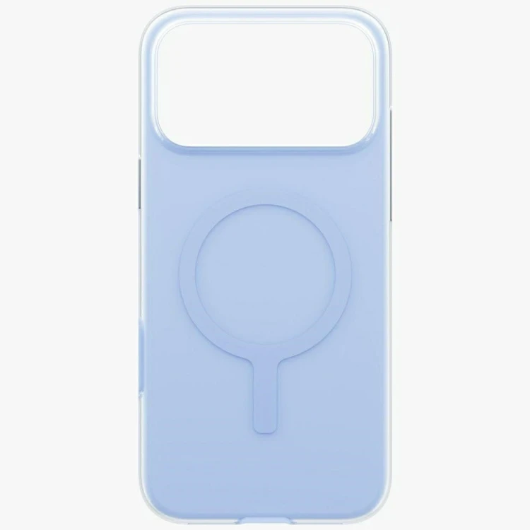 Etui UNIQ Clario do Apple iPhone 18 Pro Max / 17 Pro Max Magclick Charging niebieski
