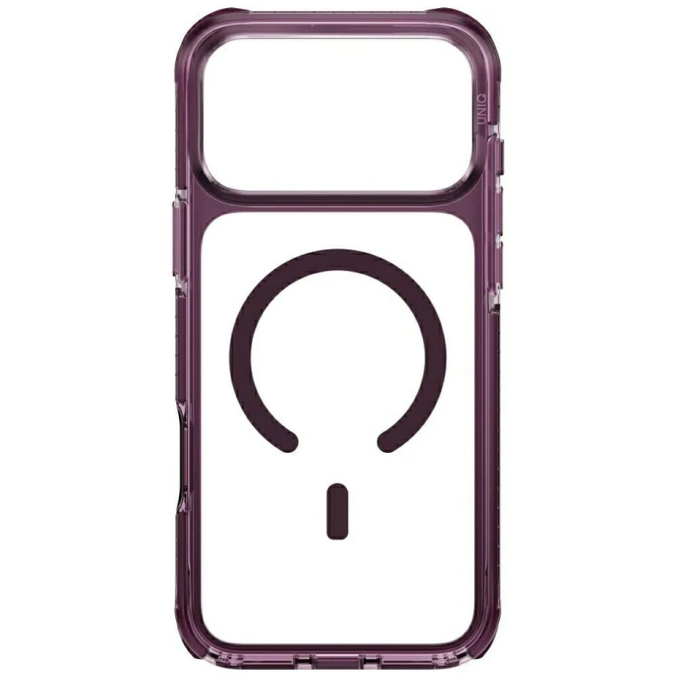 Etui UNIQ Combat do Apple iPhone 18 Pro Max / 17 Pro Max Magclick Charging burgundowy