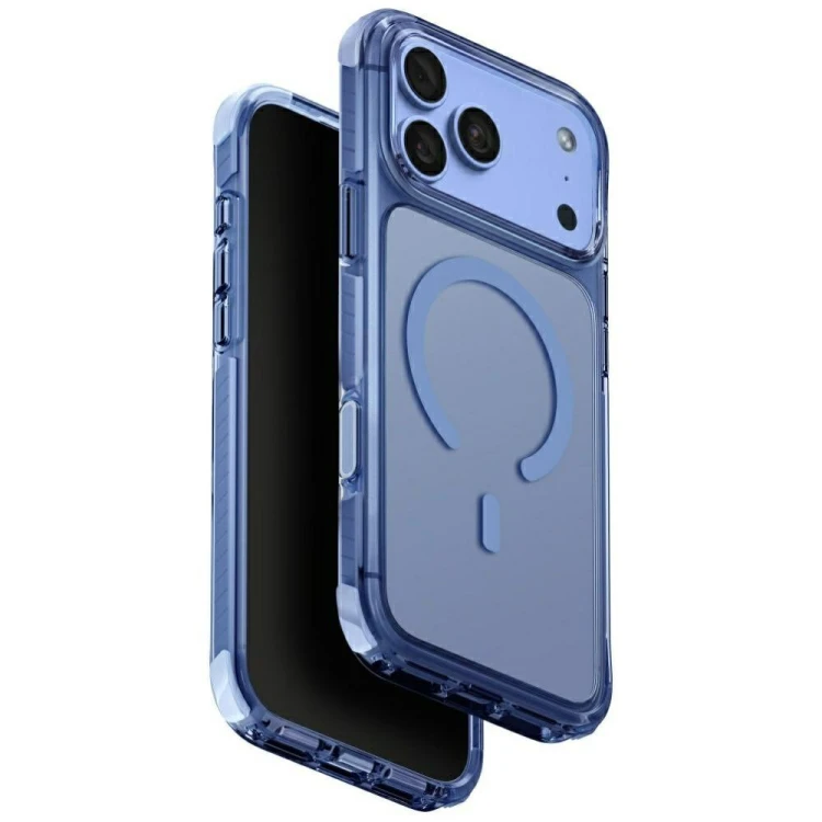Etui UNIQ Combat do Apple iPhone 18 Pro Max / 17 Pro Max Magclick Charging niebieski