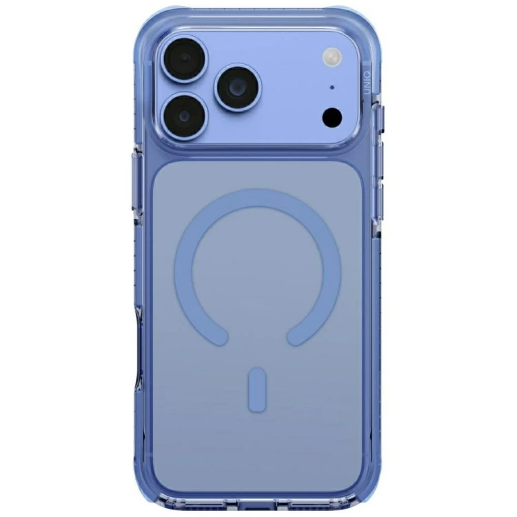 Etui UNIQ Combat do Apple iPhone 18 Pro Max / 17 Pro Max Magclick Charging niebieski