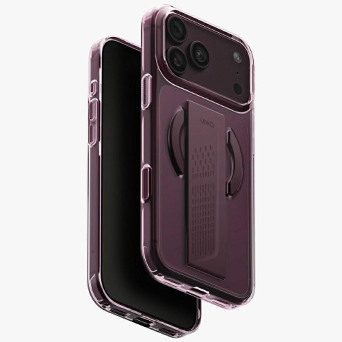 Etui UNIQ Heldro Air do Apple iPhone 18 Pro Max / 17 Pro Max Magclick Charging burgundowy