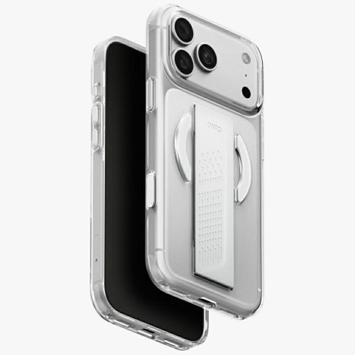 Etui UNIQ Heldro Air do Apple iPhone 18 Pro Max / 17 Pro Max Magclick Charging przezroczysty