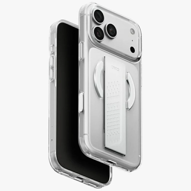 Etui UNIQ Heldro Air do Apple iPhone 18 Pro Max / 17 Pro Max Magclick Charging przezroczysty