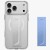 Etui UNIQ Heldro Air do Apple iPhone 18 Pro Max / 17 Pro Max Magclick Charging przezroczysty