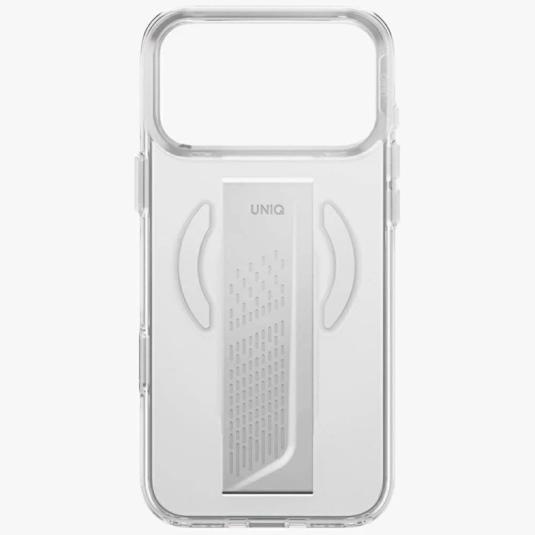 Etui UNIQ Heldro Air do Apple iPhone 18 Pro Max / 17 Pro Max Magclick Charging przezroczysty