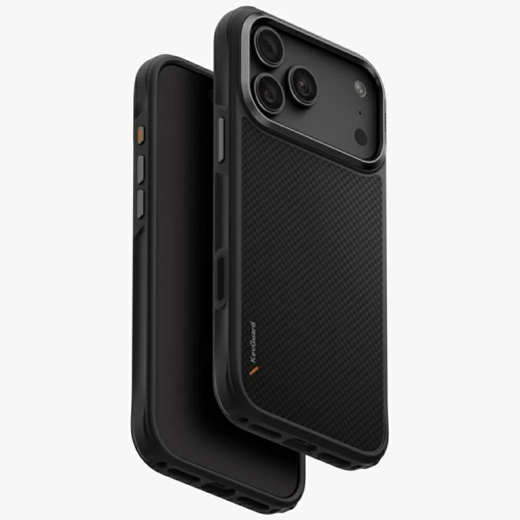 Etui UNIQ Keva do Apple iPhone 18 Pro Max / 17 Pro Max Magclick Charging czarny