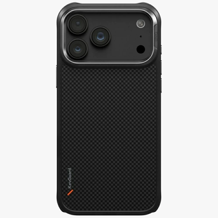 Etui UNIQ Keva do Apple iPhone 18 Pro Max / 17 Pro Max Magclick Charging czarny
