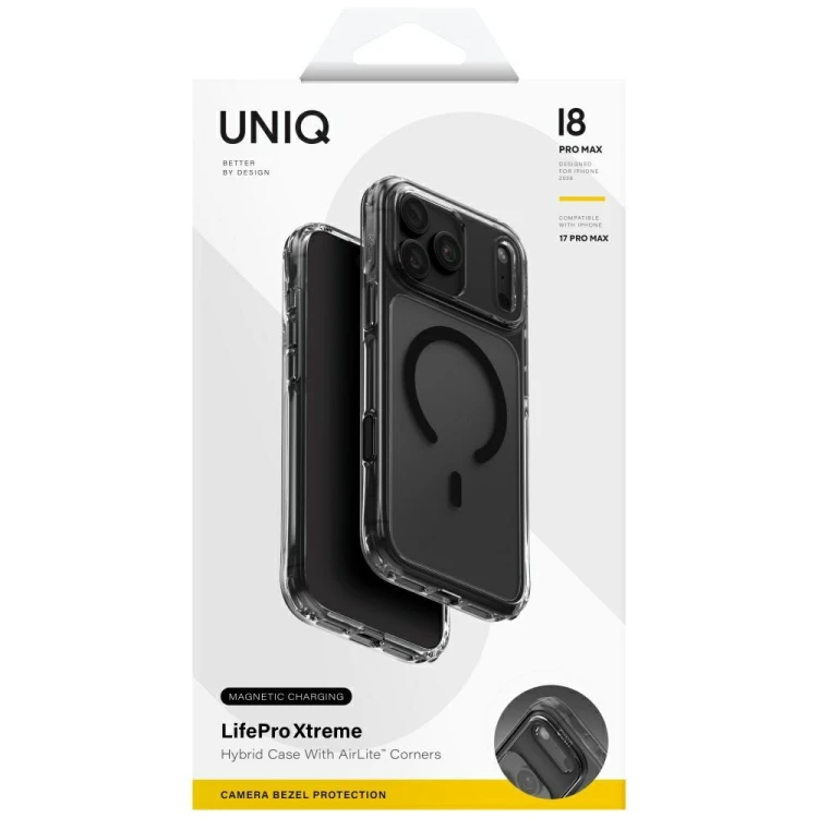 Etui UNIQ LifePro Xtreme do Apple iPhone 18 Pro Max / 17 Pro Max Magclick Charging dymny