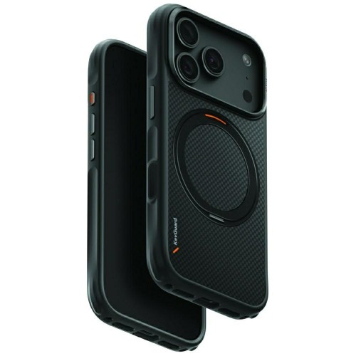 Etui UNIQ Keva Mov do Apple iPhone 18 Pro / iPhone 17 Pro Magclick Charging czarny